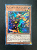 Yugioh Gagaku-P.U.N.K. Wa Gon GRCR-EN002 Super Rare 1st Edition LP/VLP