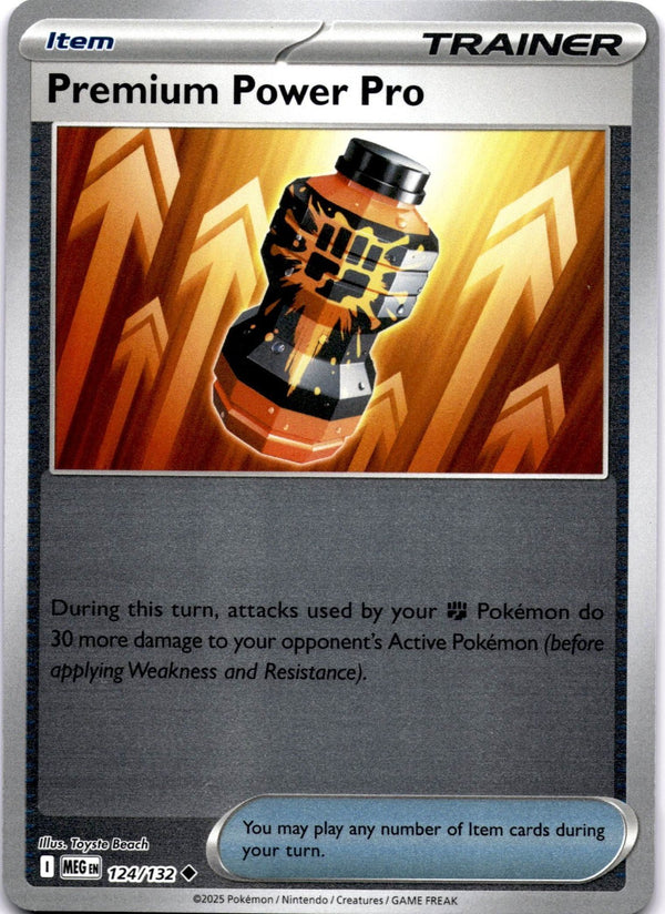 Pokemon Premium Power Pro 124/132 Mega Evolution Reverse Holo NM