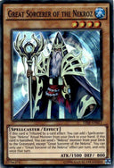 Yugioh Great Sorcerer of the Nekroz THSF-EN011 Super Rare 1st/unl Edition LP