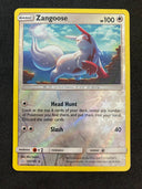 Pokemon Zangoose 132/181 Team Up Reverse Holo NM