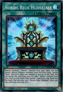 Yugioh Nordic Relic Hlidskjalf BACH-EN055 Super Rare 1st Edition NM