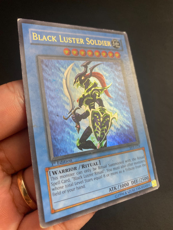 Yugioh Black Luster Soldier SYE-024 Ultra Rare 1st Edition HP