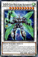 Yugioh D/D/D Gust High King Alexander COTD-EN040 Rare 1st Edition NM