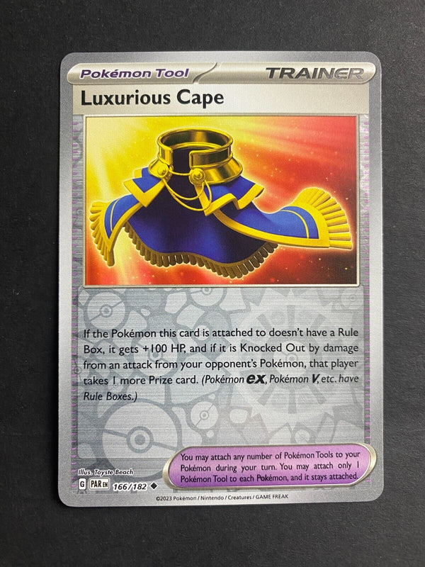 Pokemon Luxurious Cape 166/182 Pradox Rift Reverse Holo VLP/NM
