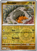 Pokemon Dwebble 051/086 Black Bolt Reverse Holo NM