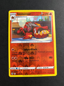 Pokemon Incineroar 032/195 Silver Tempest Reverse Holo NM