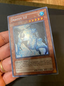 Yugioh Dragon Ice GLAS-EN084 Secret Rare 1st Edition NA VLP/NM
