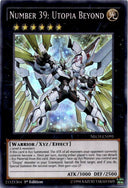 Yugioh Number 39: Utopia Beyond NECH-EN095 Super Rare 1st Edition HP/MP