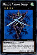 Yugioh Blade Armor Ninja CBLZ-ENSE2 Super Rare Limited Edition MP