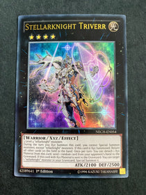 Yugioh Stellarknight Triverr NECH-EN054 Ultra Rare 1st Edition HP/MP