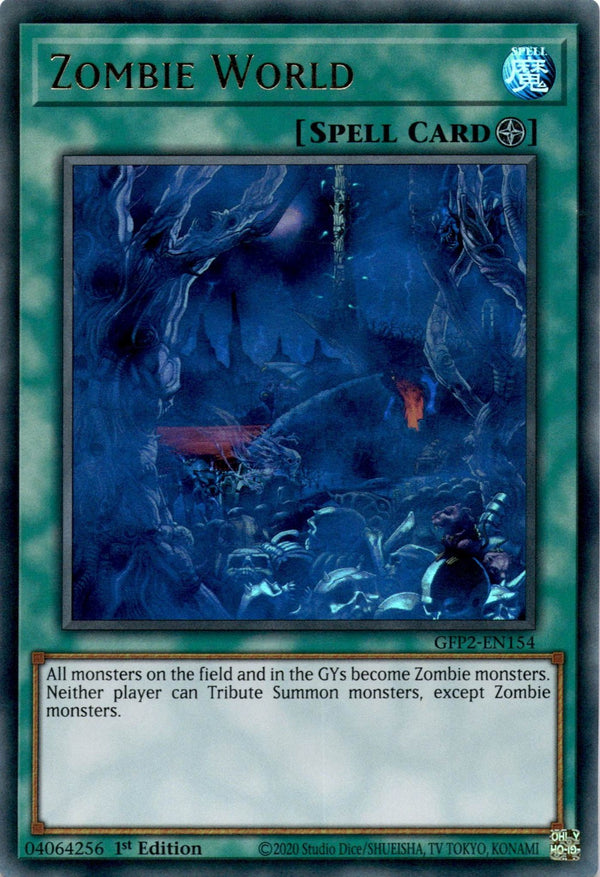 Yugioh Zombie World GFP2-EN154 Ultra Rare 1st Edition NM
