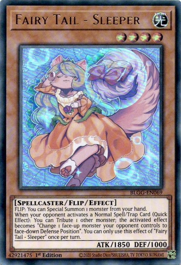 Yugioh Fairy Tail – Sleeper BLGG-EN069 Ultra Rare 1st Edition NM