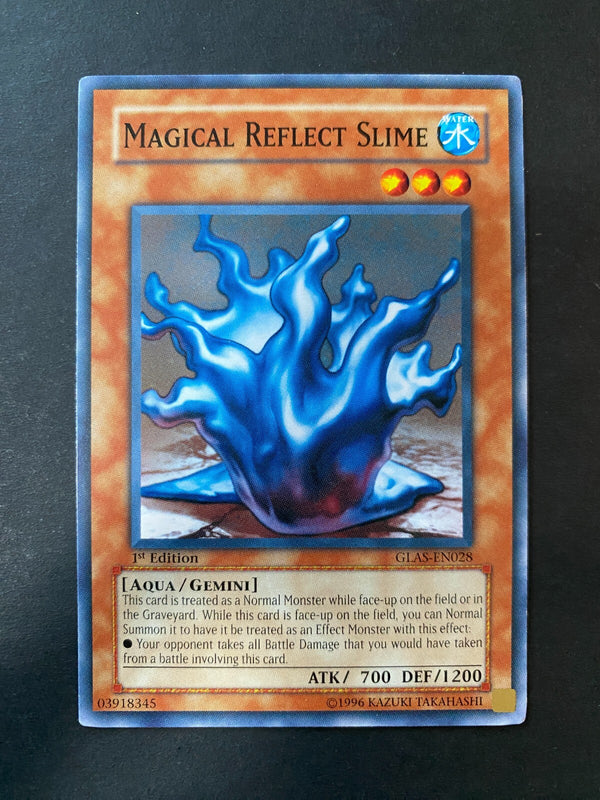Yugioh Magical Reflect Slime GLAS-EN028 Common 1st Edition LP