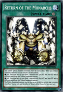 Yugioh Return of the Monarchs SR01-EN026 Common Unlimited Edition NM
