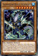 Yugioh Gladiator Beast Vespasius CHIM-EN013 Rare 1st Edition NM