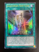 Yugioh Lightsworn Sanctuary SDLI-EN024 Ultra Rare 1st Edition Moderately Played