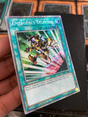 Yugioh Emergency Teleport RA02-EN053 Platinum Secret Rare 1st Edition NM