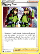 Pokemon Digging Duo 126/159 Crown Zenith Non Holo NM