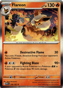 Pokemon Flareon 136/165 Pokemon 151 Holo NM