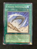 Yugioh Cyclone Boomerang DP03-EN015 1st Edition Common MP