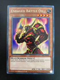 Yugioh Enraged Battle Ox IOC-EN070 Rare Unlimited Edition NM/MINT