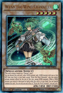 Yugioh Wynn the Wind Channeler RA01-EN018 Ultimate Rare 1st Edition NM