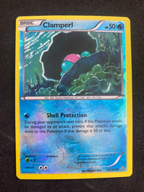 Pokemon Clamperl 49/160 Primal Clash Reverse Holo LP