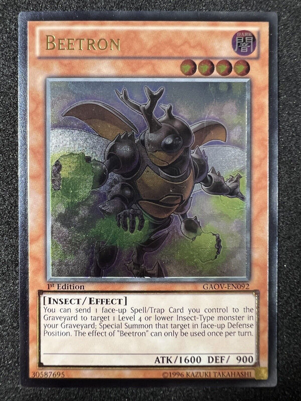 Yugioh Beetron GAOV-EN092 Ultimate Rare 1st Edition VLP