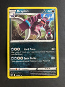 Pokemon Drapion 122/202 Sword Shield Base Rare Non Holo LP
