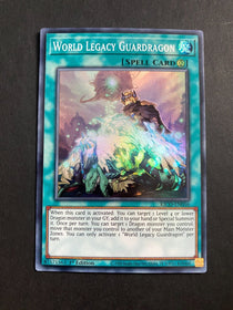 Yugioh World Legacy Guardragon KICO-EN056 Super Rare 1st Edition LP