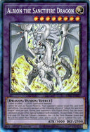 Yugioh Albion the Sanctifire Dragon RA05-EN037 NA Print Collector’s Rare NM