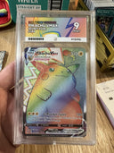 Pokemon Pikachu VMAX Secret Rainbow Rare 188/185 Vivid Voltage ACE 9/PSA 9