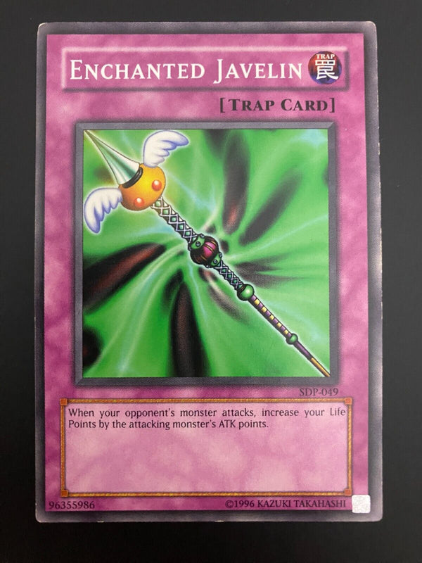 Yugioh Enchanted Javelin SDP-049 Unlimited Edition Common MP