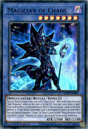 Yugioh Magician of Chaos LDS3-EN089 Blue Ultra Rare 1st Edition VLP/NM