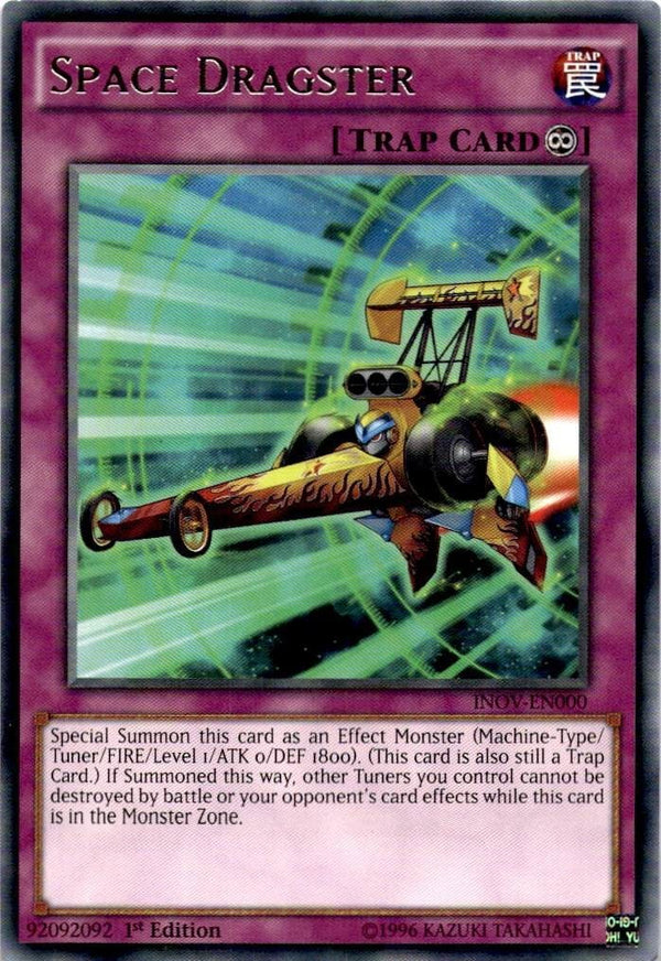Yugioh Space Dragster INOV-EN000 Rare 1st Edition NM