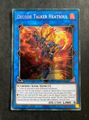 Yugioh Decode Talker Heatsoul RA01-EN048 Secret Rare 1st Edition NM