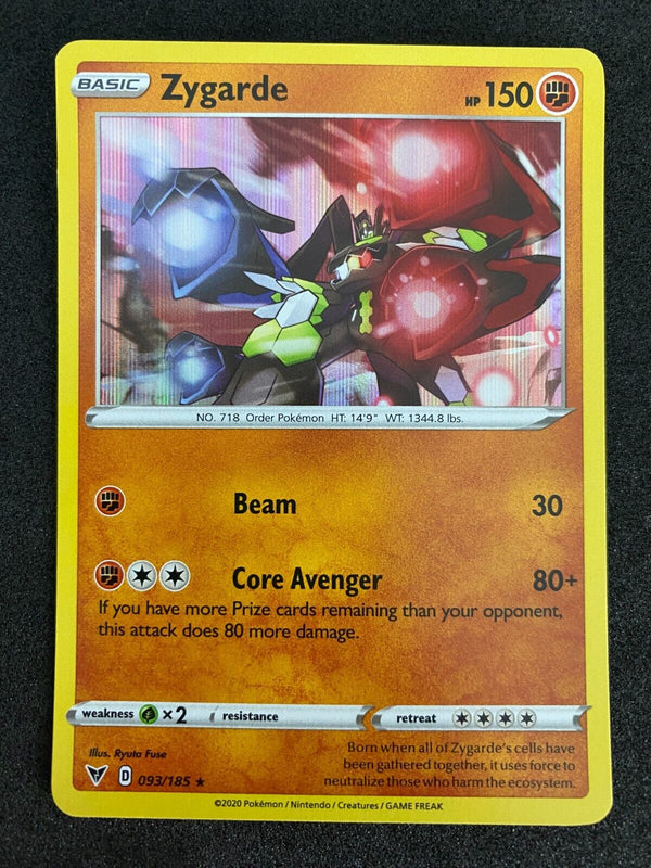 Pokemon Zygarde 093/185 Vivid Voltage Holo NM-MINT 93/185