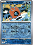 Pokemon Wash Rotom 061/182 Destined Rivals Reverse Holo NM
