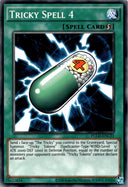 Yugioh Tricky Spell 4 YGLD-ENC33 Common Unlimited Edition NM