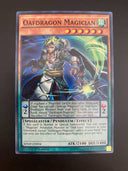 Yugioh Oafdragon Magician SDMP-EN004 1st Edition Super Rare VLP/NM