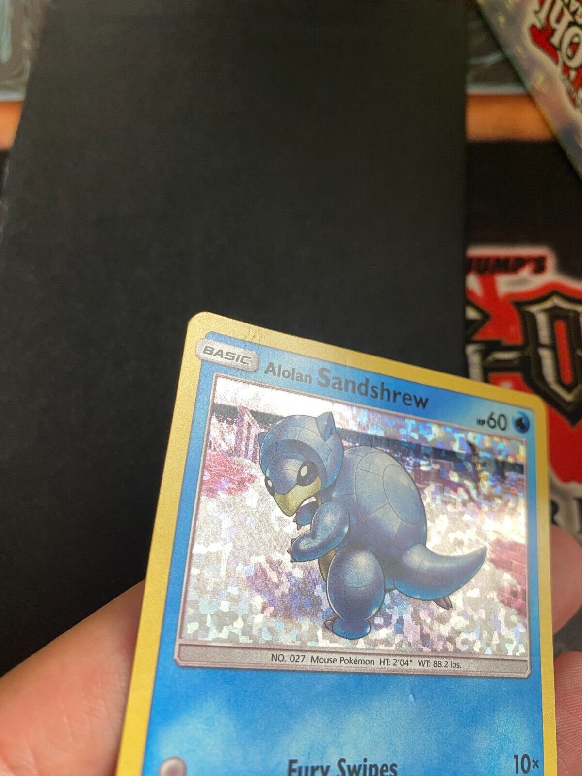 Pokemon Alolan Sandshrew 4/12 McDonalds 2019 Holo HP