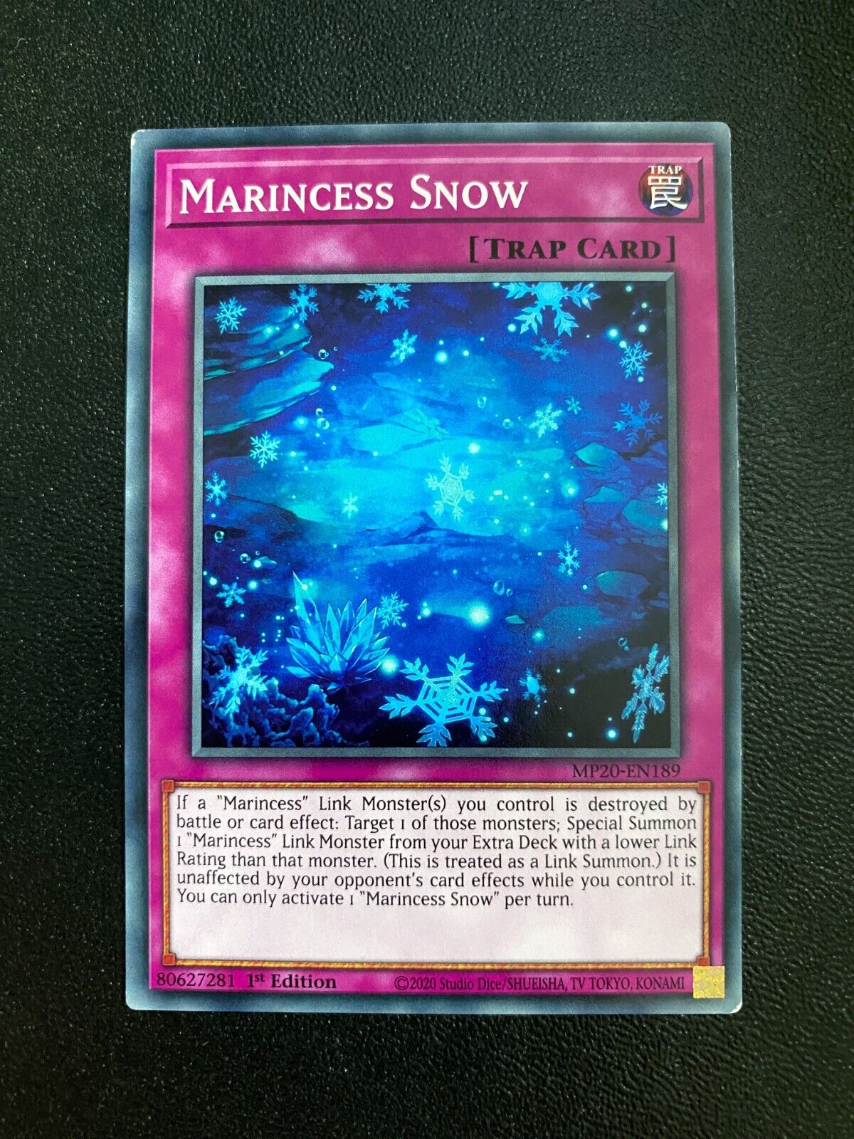 Yugioh Marincess Snow MP20-EN189 Common 1st Edition LP