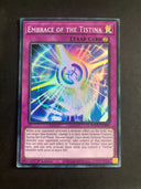 Yugioh Embrace of the Tistina AGOV-EN091 Super Rare 1st Edition VLP/NM