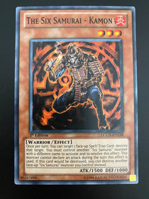 Yugioh The Six Samurai - Kamon LCGX-EN228 1st Edition Common VLP