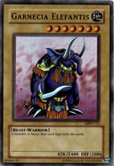 Yugioh Garnecia Elefantis MRD-125 Super Rare Unlimited Edition DAMAGED