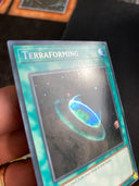 Yugioh Terraforming BLMR-EN087 Secret Rare 1st Edition LP