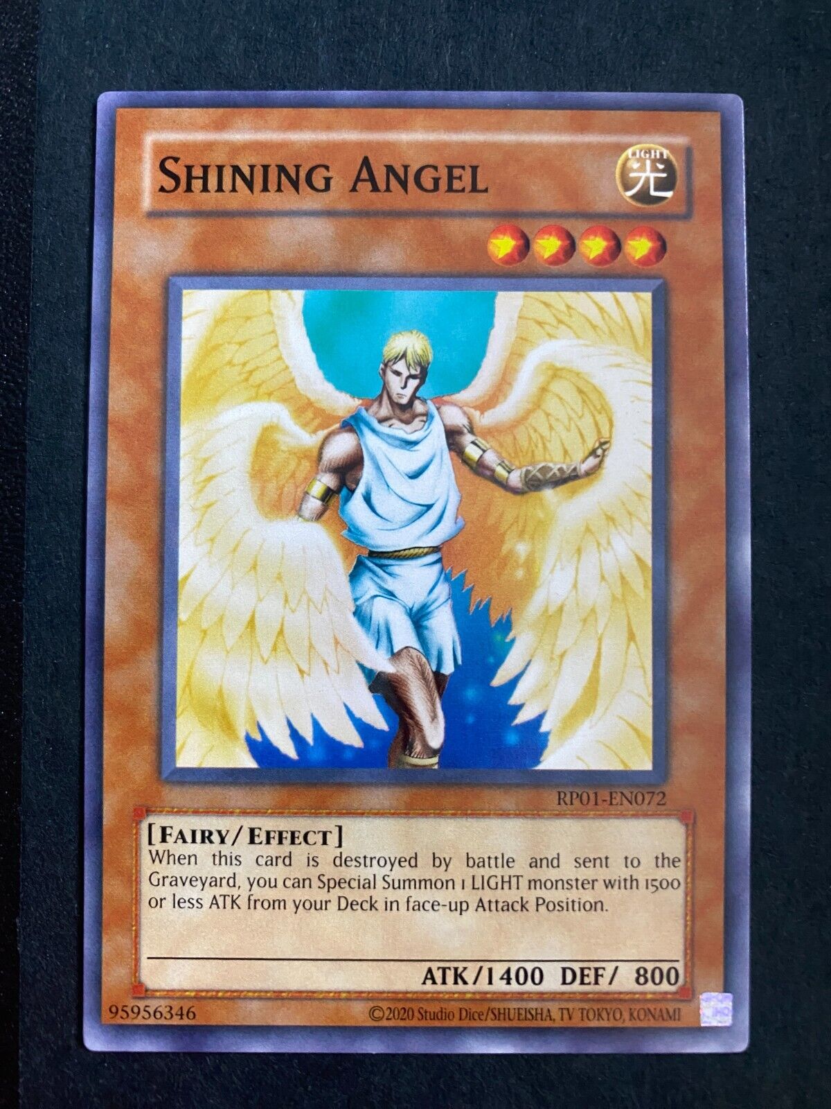 Yugioh Shining Angel RP01-EN072 Common Retro Pack Reprint NM