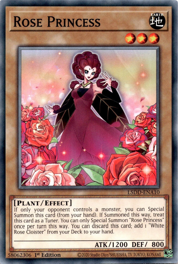 Yugioh Rose Princess L5DD-ENA10 Common 1st Edition NM