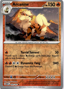 Pokemon Arcanine 059/165 Pokemon 151 Reverse Holo NM