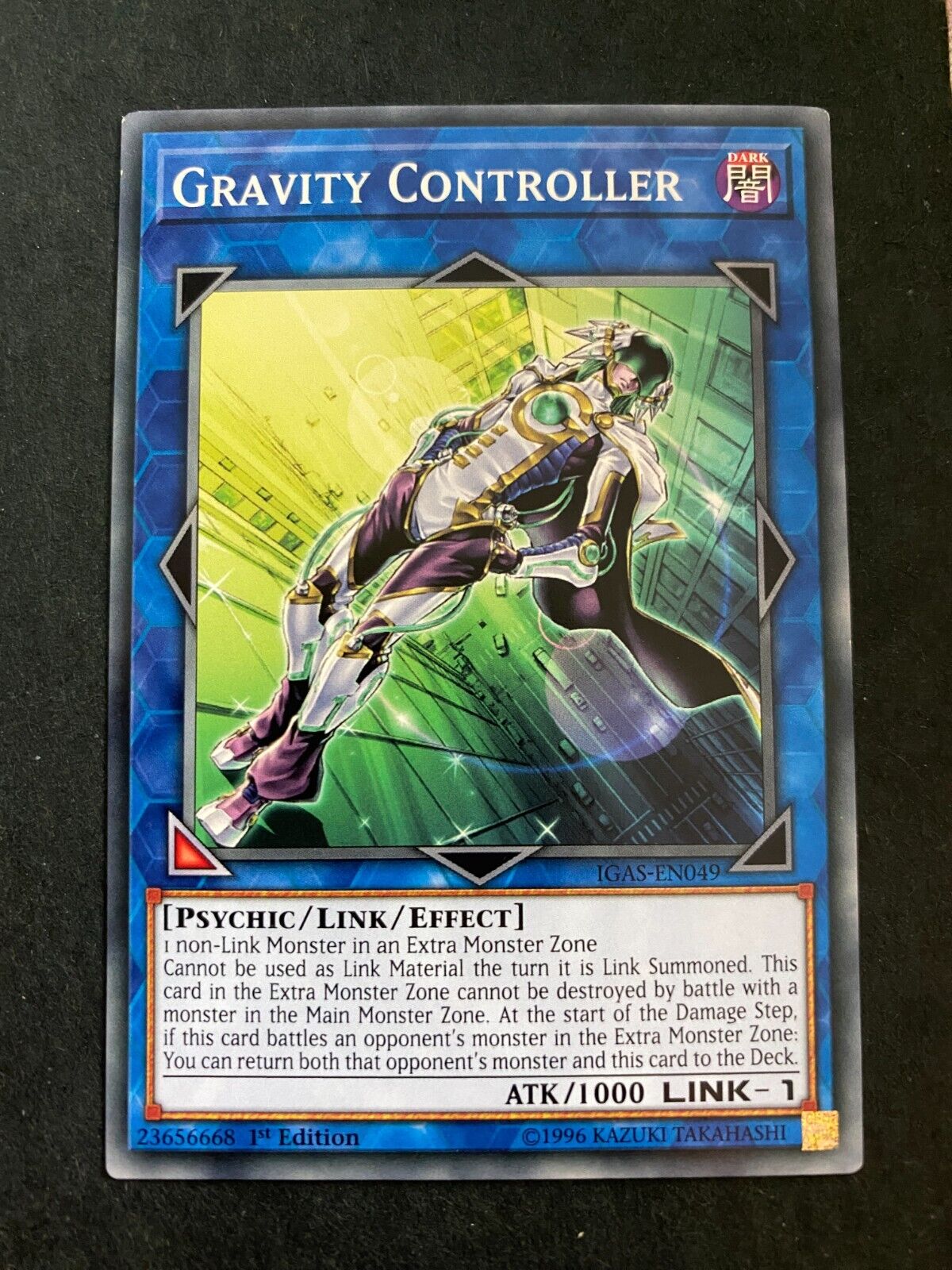 Yugioh Gravity Controller IGAS-EN049 Common 1st Edition VLP/NM